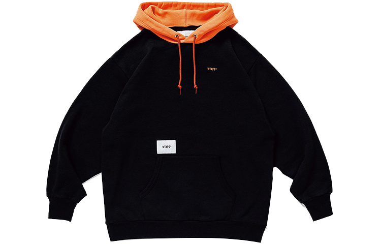 WTAPS Switch Color Block Hoodie Unisex Black 192ATDT-CSM09-BK