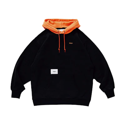 WTAPS Switch Color Block Hoodie Unisex Black 192ATDT-CSM09-BK