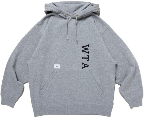 WTAPS 男女灰色拼接字母印花連帽長袖上衣 231ATDT-CSM01-GRAY Order WTAPS 男女灰色拼接字母印花連帽長袖上衣 231ATDT-CSM01-GRAY