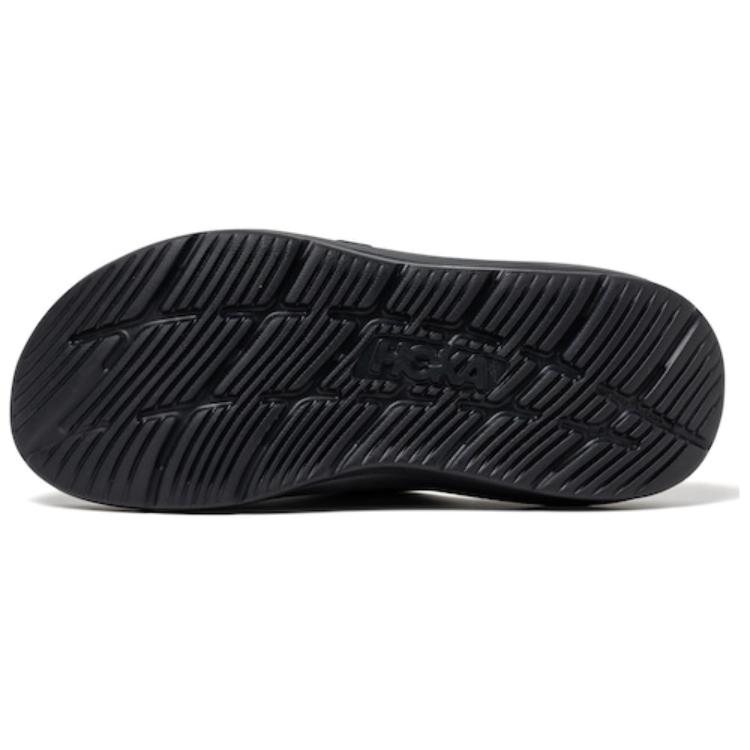 Sizing WTAPS x HOKA ONE ONE ORA Luxe 舒適百搭 防滑一字拖鞋 男女同款 黑白