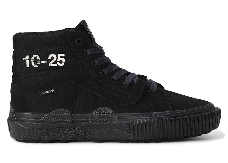 OAMC x WTAPS x Vans Sk8 Hi GL Lug &#x27;Black&#x27; VN000MYGCJI