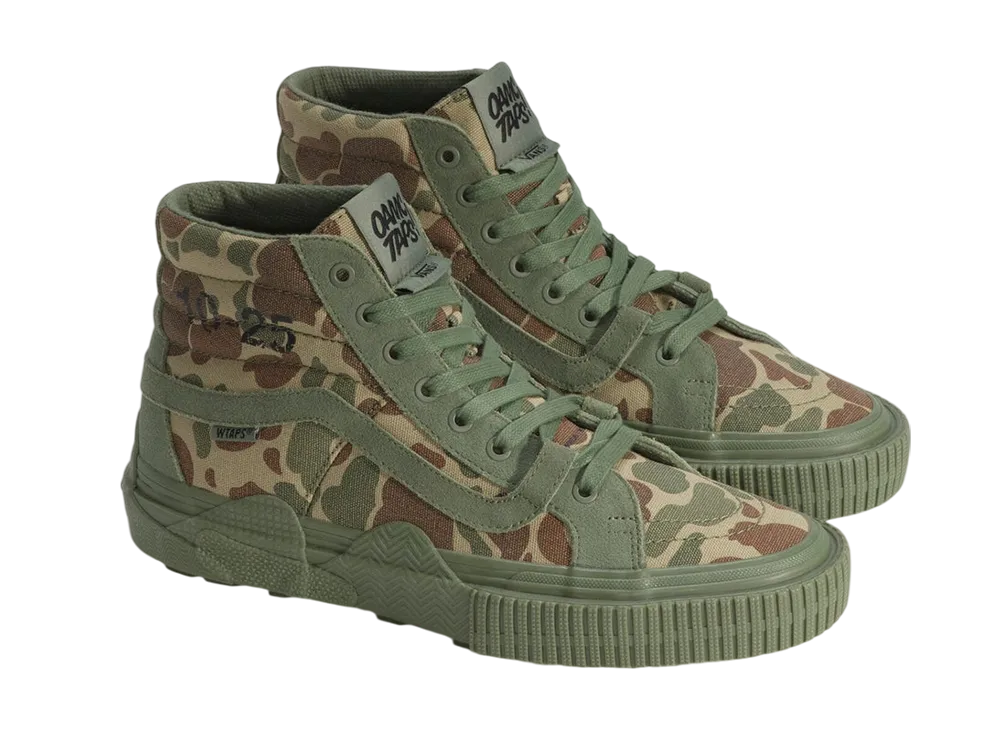 Order OAMC x WTAPS x Vans Sk8 Hi '鴨子迷彩' VN000MYGDP0