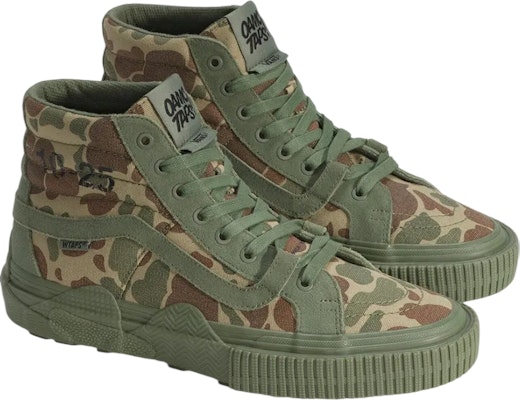OAMC x WTAPS x Vans Sk8 Hi "鸭子迷彩" VN000MYGDP0 Order OAMC x WTAPS x Vans Sk8 Hi "鸭子迷彩" VN000MYGDP0