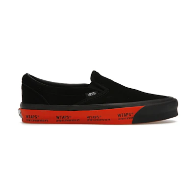 WTAPS Vans Classic Slip-On LX 'Black Orange'