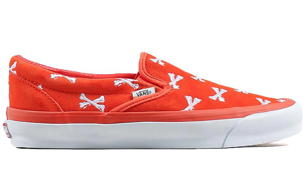 WTAPS x Vans Classic Slip-on LX 'Orange'