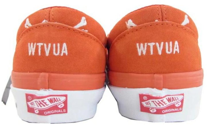 WTAPS x Vans 经典款懒人鞋 LX '橙色' VN0A45JKK09 Shop WTAPS x Vans 经典款懒人鞋 LX '橙色' VN0A45JKK09