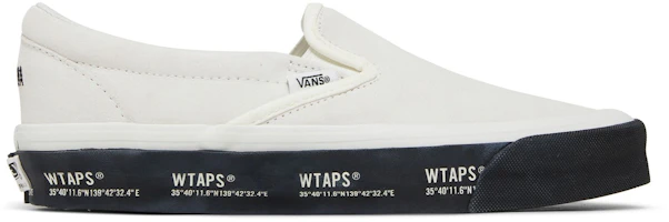 WTAPS x Vans Classic Slip-On LX 'White Black' VN0A45JK20F1 WTAPS x Vans Classic Slip-On LX 'White Black' VN0A45JK20F1