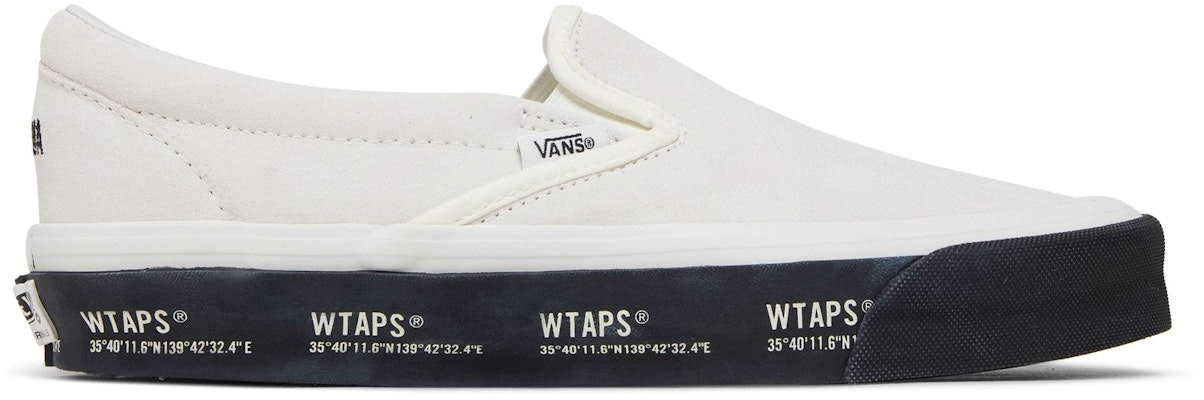 WTAPS x Vans Classic Slip-On LX 'Putih Hitam' VN0A45JK20F1 Buy WTAPS x Vans Classic Slip-On LX 'Putih Hitam' VN0A45JK20F1