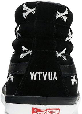 WTAPS x Vans SK8 HI Lx 骨棒 高筒 滑板鞋 男女款 黑色 Sizing WTAPS x Vans SK8 HI Lx 骨棒 高筒 滑板鞋 男女款 黑色