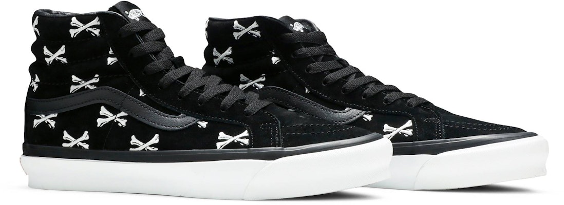WTAPS x Vans SK8 HI Lx 骨棒 高筒 滑板鞋 男女款 黑色 Cheap WTAPS x Vans SK8 HI Lx 骨棒 高筒 滑板鞋 男女款 黑色