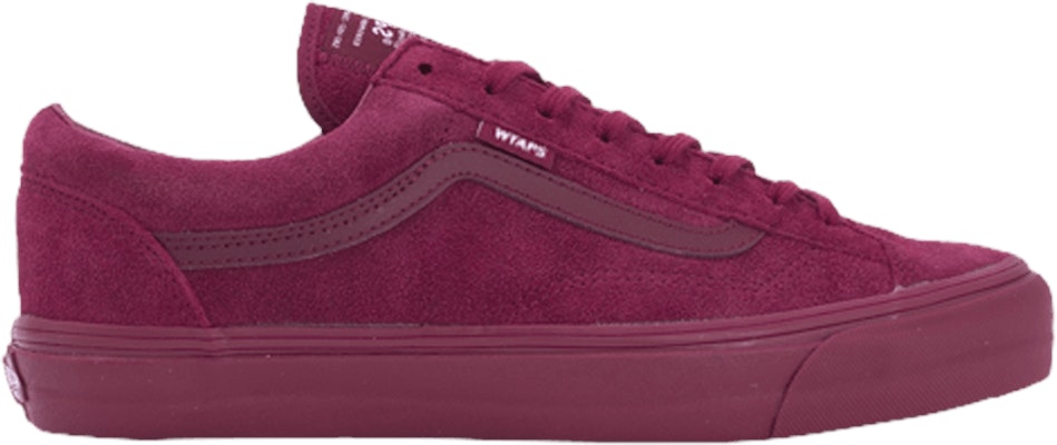 WTAPS x Vans OG Style 36 LX 'Burgundy' Merah Marun VN-0SF5H1X Buy WTAPS x Vans OG Style 36 LX 'Burgundy' Merah Marun VN-0SF5H1X