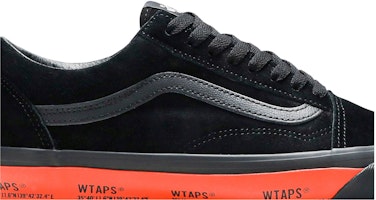 WTAPS x Vans Old Skool LX 'Negro Naranja' VN0A4P3X20E Order WTAPS x Vans Old Skool LX 'Negro Naranja' VN0A4P3X20E