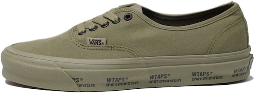 WTAPS x Vans Vault OG Authentic OG LX 'Verde Oliva' VN0A4BV9CX6 Buy WTAPS x Vans Vault OG Authentic OG LX 'Verde Oliva' VN0A4BV9CX6