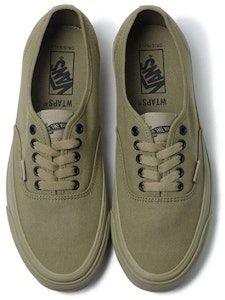 WTAPS x Vans Vault OG Authentic OG LX 'Verde Oliva' VN0A4BV9CX6 Lookbook WTAPS x Vans Vault OG Authentic OG LX 'Verde Oliva' VN0A4BV9CX6