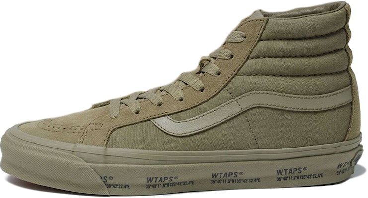 WTAPS x Vans Vault Sk8-Hi OG LX '橄榄色' VN0A4BVBCX6 Buy WTAPS x Vans Vault Sk8-Hi OG LX '橄榄色' VN0A4BVBCX6