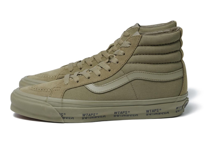 WTAPS x Vans Vault Sk8-Hi OG LX オリーブドラブ VN0A4BVBCX6を購入 