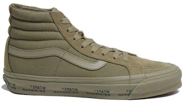 WTAPS x Vans Vault Sk8-Hi OG LX '橄欖灰褐色' VN0A4BVBCX6 Order WTAPS x Vans Vault Sk8-Hi OG LX '橄欖灰褐色' VN0A4BVBCX6