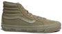 WTAPS x Vans Vault Sk8-Hi OG LX 'Olive Drab' Lelaki Kasual Sneakers VN0A4BVBCX6