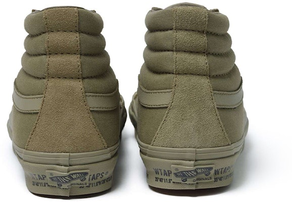 WTAPS x Vans Vault Sk8-Hi OG LX '橄榄色' VN0A4BVBCX6 Shop WTAPS x Vans Vault Sk8-Hi OG LX '橄榄色' VN0A4BVBCX6