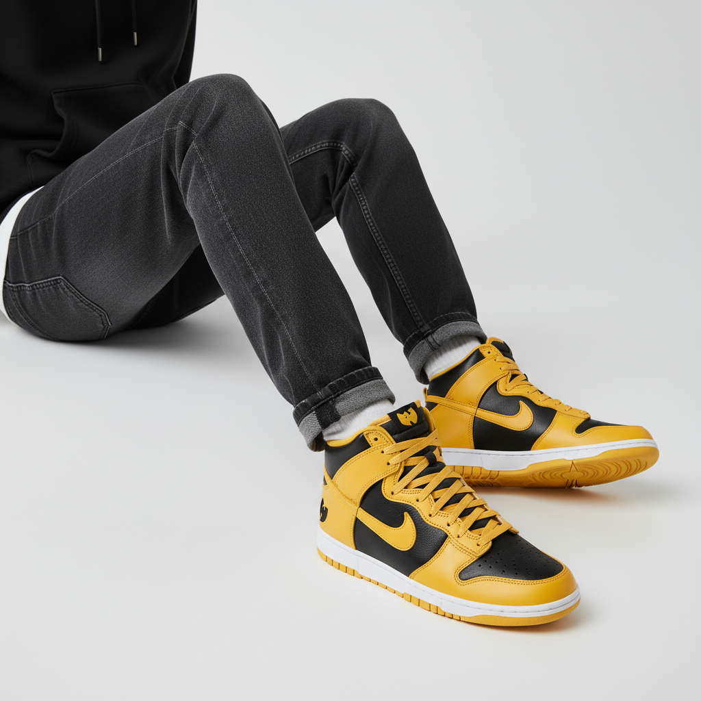 Order 武当 x 耐克 Dunk High 2024 '黄色' HJ4320-001