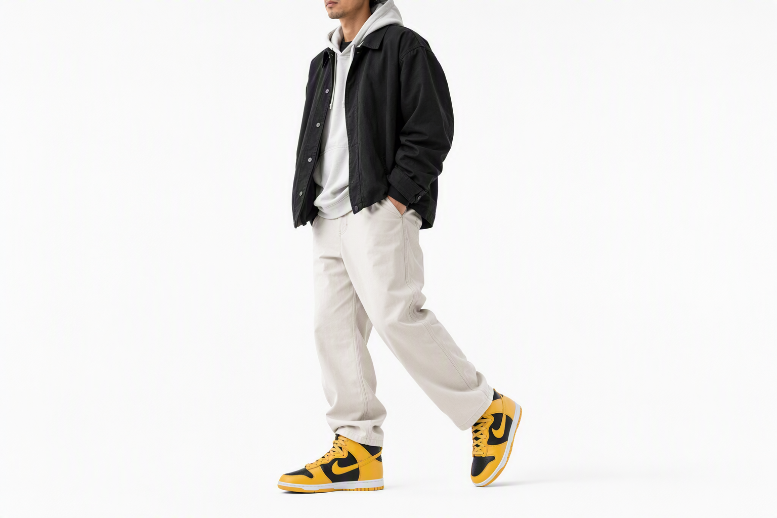 Order 武当 x 耐克 Dunk High 2024 '黄色' HJ4320-001