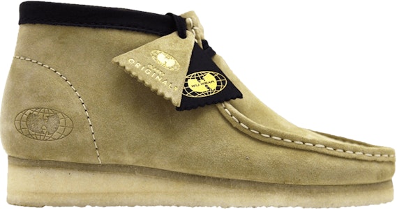 Wu Wear x Clarks Wallabee 'Maple Suede' Sepatu بوت عصري Divisi 261-42726 Buy Wu Wear x Clarks Wallabee 'Maple Suede' Sepatu بوت عصري Divisi 261-42726