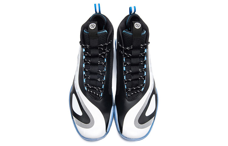 361° Aaron Gordon Qu!ck Foam Basketball Shoes 'White Black Blue' 圖 3