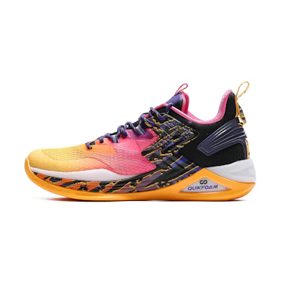 361° Aaron Gordon QU!K Basketball Shoes 'Orange Black Pink'