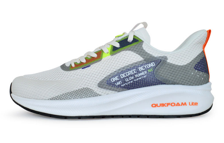 361° x QU!KFOAM Running Shoes 'White Purple' 572012216-5