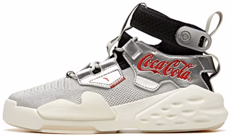 x Anta Coca-Cola High-Top Sneakers 'Silver Black' 11948099S-1 x Anta Coca-Cola High-Top Sneakers 'Silver Black' 11948099S-1