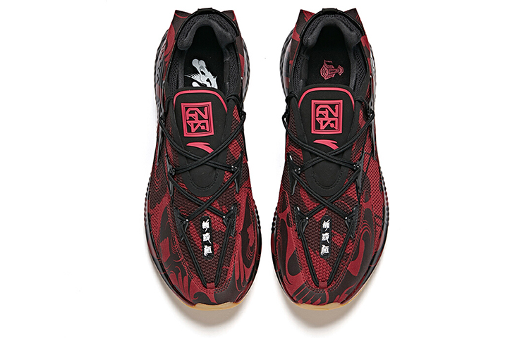 Anta Li Bai Running Shoes 'Red Black' 圖 3