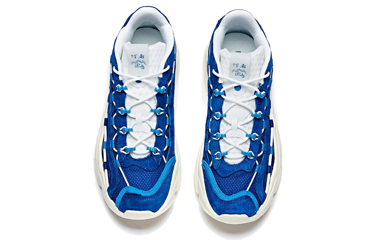Lookbook x Anta OC Casual ''Chaussure Dad Bleu Blanc'' 11948893S-1