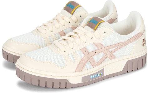 x ASICS Doraemon Court Mz Kasut 'Krim Putih' 1203A353-101 Order x ASICS Doraemon Court Mz Kasut 'Krim Putih' 1203A353-101