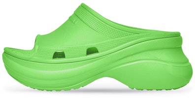 x Balenciaga Crocs Pool Slide Sandal Neon Green 677386W1S8E3500 x Balenciaga Crocs Pool Slide Sandal Neon Green 677386W1S8E3500