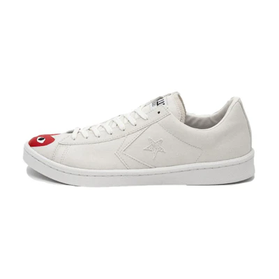 x Converse COMME des GARCONS PLAY Pro Leather 'White Red'