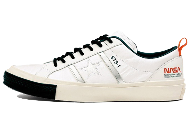x Converse Nasa Star & Bars Space Shootle 'White' 1CL826