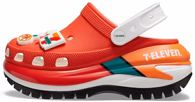 x Crocs 7-ELEVEN Classic Crush Clog 'Red' 208273-610 x Crocs 7-ELEVEN Classic Crush Clog 'Red' 208273-610