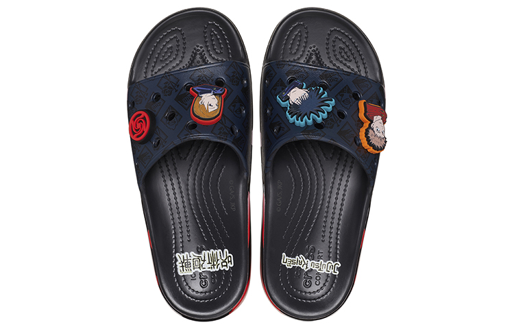 x Crocs Jujutsu Kaisen Slides 'Black' 圖 4