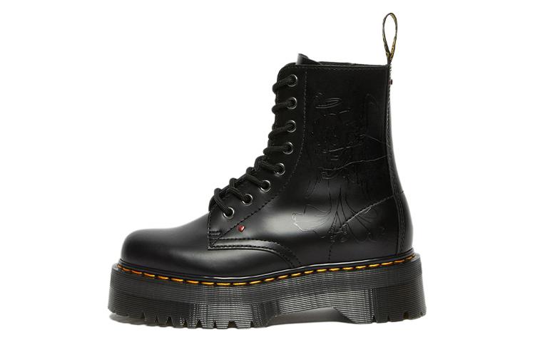 x Dr. Martens Betty Boop Jadon Leather Platforms Boot 'Black'