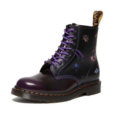 x Dr. Martens BT21 1460 Leather Boots 'Purple'