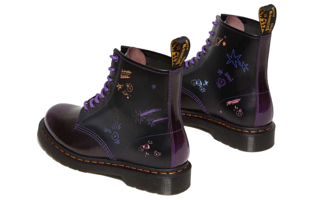 Order Dr. Martens×BT21 1460 パープルブーツ 30069511
