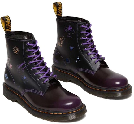 x Dr. Martens BT21 1460 Leather Boots 'Purple' 30069511 Lookbook x Dr. Martens BT21 1460 Leather Boots 'Purple' 30069511