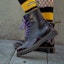 Shop x Dr. Martens BT21 1460 But Kulit 'Ungu' 30069511