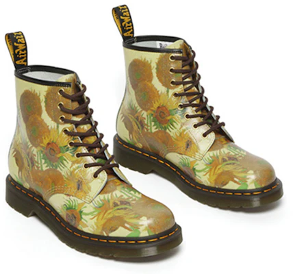 x Dr. Martens The National Gallery 1460 Boots Kulit Bunga Matahari 'Kuning' 27928102 Shop x Dr. Martens The National Gallery 1460 Boots Kulit Bunga Matahari 'Kuning' 27928102