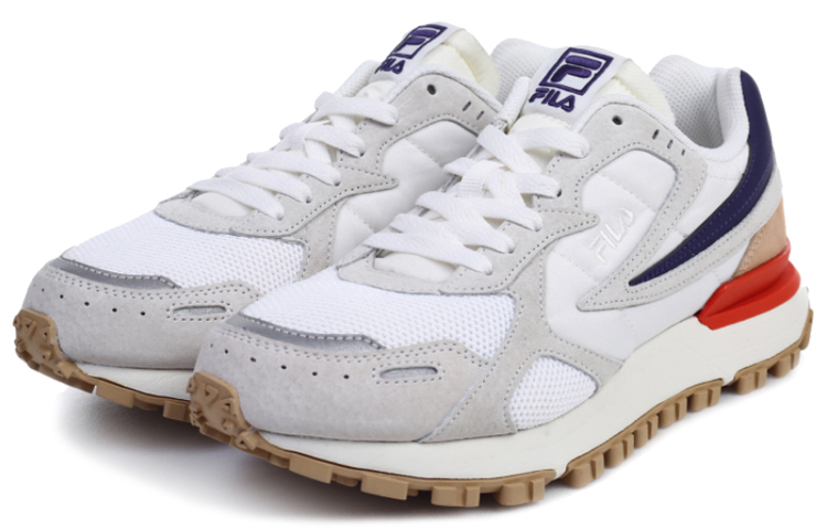 Order FILA斐乐 Zagato 復古 低幫 運動休閒鞋 男款 白灰橘 韓版