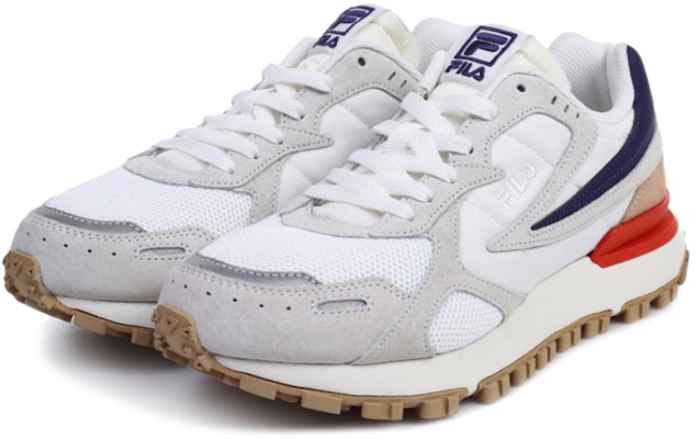 FILA斐乐 Zagato 復古 低幫 運動休閒鞋 男款 白灰橘 韓版 Order FILA斐乐 Zagato 復古 低幫 運動休閒鞋 男款 白灰橘 韓版