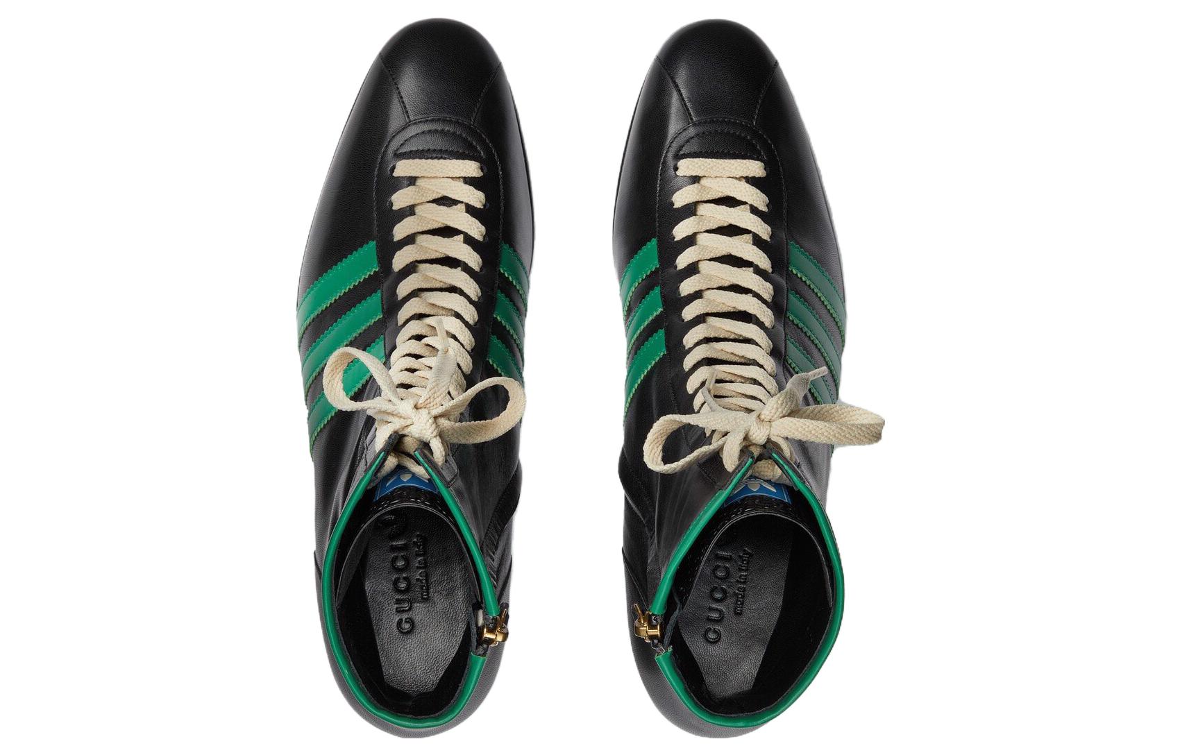 Shop x Gucci Adidas Originals Stiefel ''Schwarz Grün'' 714871-AAA99-1043