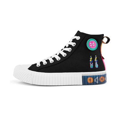 x Kappa Artist Collab Canvas 'Black'