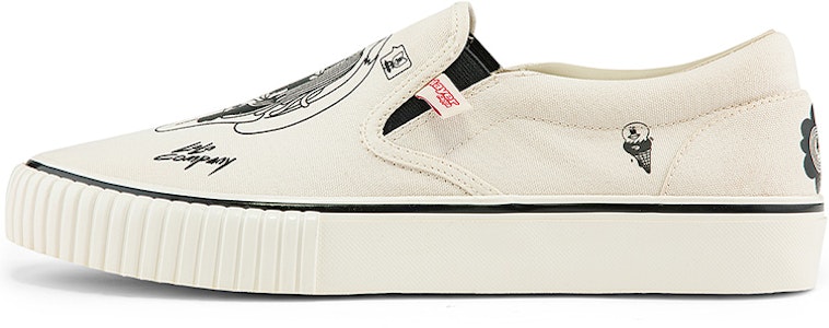 x Kappa Artist Kolaborasi Canvas Slip-On 'Putih' K0BX5VS16D-024 Buy x Kappa Artist Kolaborasi Canvas Slip-On 'Putih' K0BX5VS16D-024