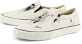 Shop x Kappa Artist Kolaborasi Canvas Slip-On 'Putih' K0BX5VS16D-024